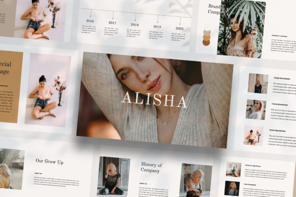 Alisha: A Modern Template for Dynamic Visual Storytelling