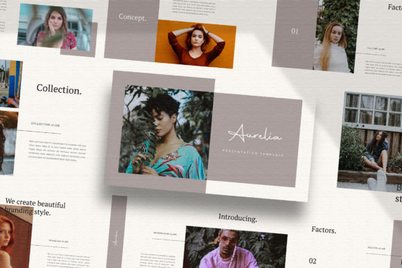AURELIA - Keynote Template: Your Slides, Your Brand's Story
