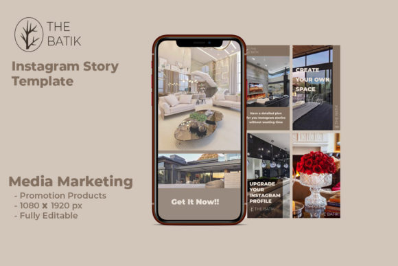 Designing a Cohesive Brand with The Batik Instagram Stories