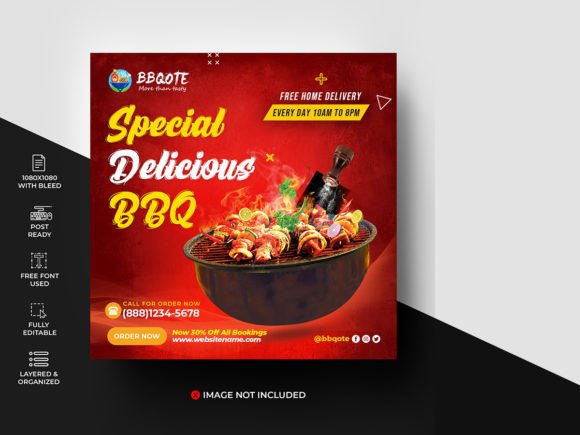 Designing Mouthwatering Restaurant Instagram Banners