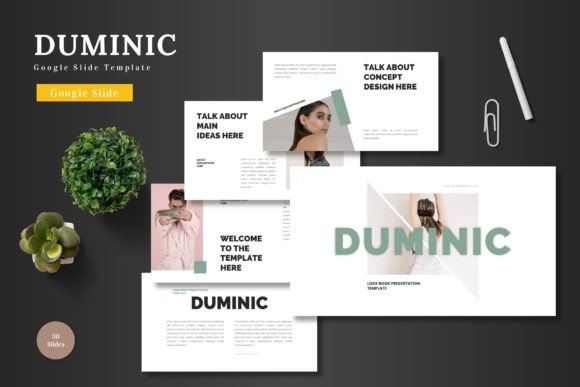 Duminic: A Modern Template for Polished Google Slides Presentations