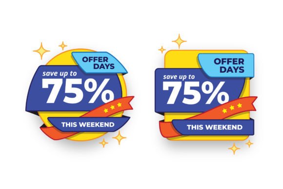 Flat Style Design Sale Badges: Your Toolkit for Clear, Effective Promotions