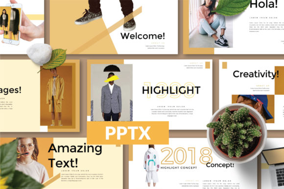 Highlight Powerpoint Template: Modern Design for Visual Storytelling