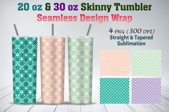 Seamless Skinny Tumble Wrap: 20 Oz & 30 Oz Design Guide