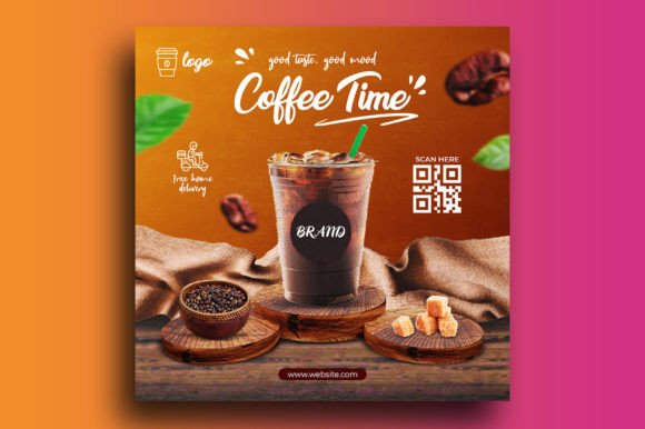 Streamline Your Coffee Shop's Feed with This Social Media Template